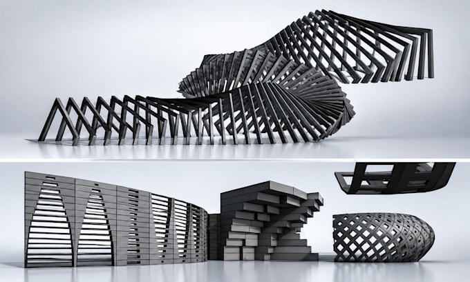 create parametric 3d cad models, stl files and design for manufacturing