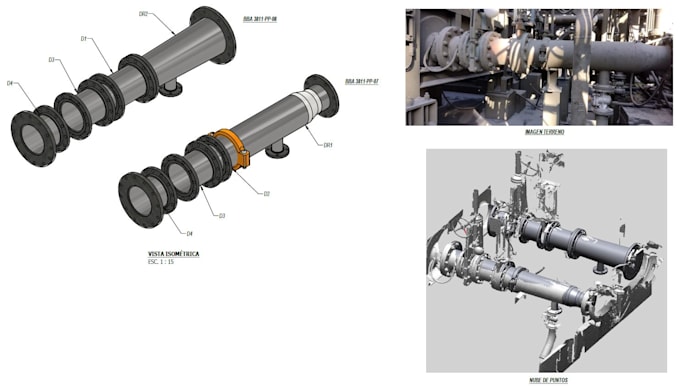 convert 3d laser scanning point clouds into cad models