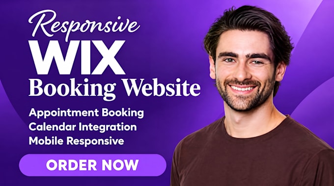 create wix booking website with appointment, calender and online booking