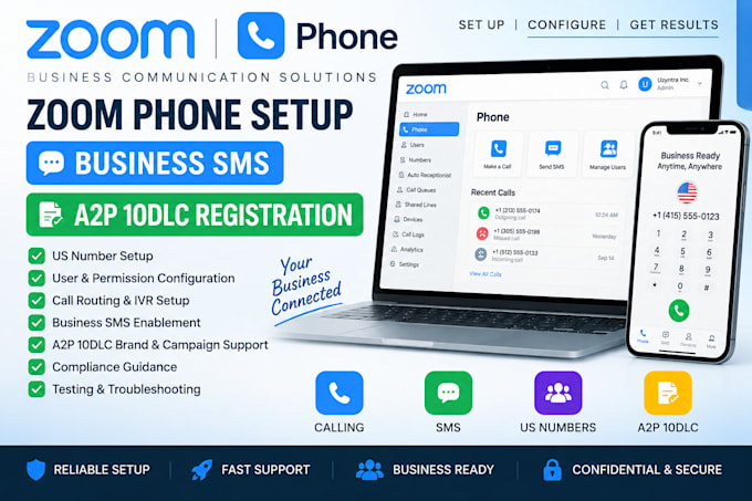 configure zoom phone users, numbers and call routing