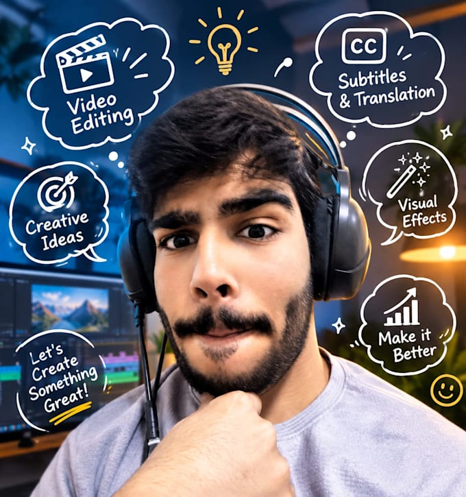 your videos with subtitles and visual effects