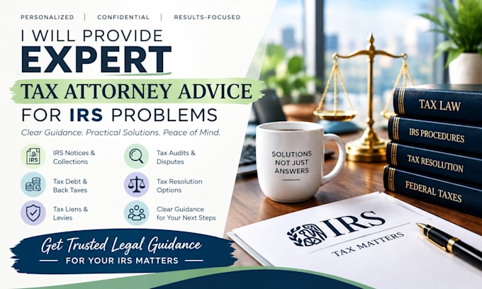 provide expert tax attorney advice for irs problems