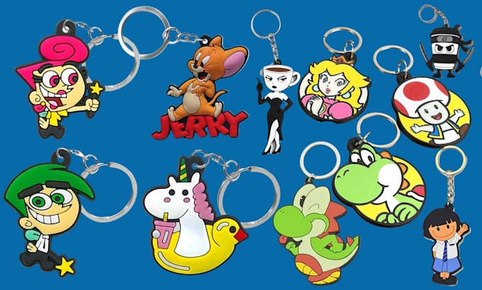 design custom 3d keychain stl 3mf lightbox for 3d printing