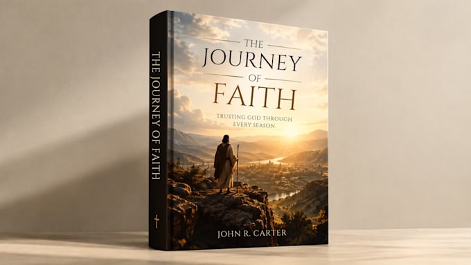 design a christian book cover for faith based authors