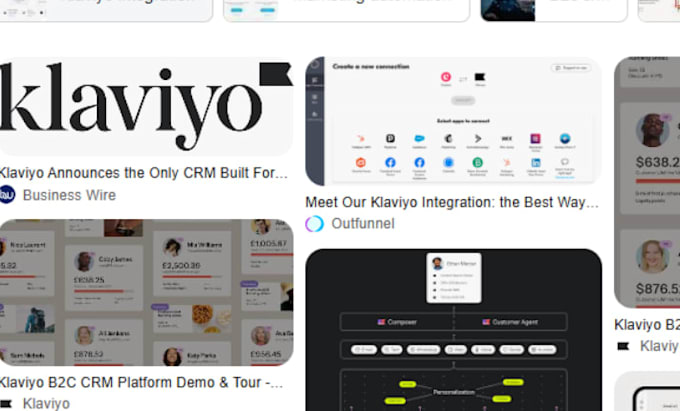 setup crm zoho clickup klaviyo