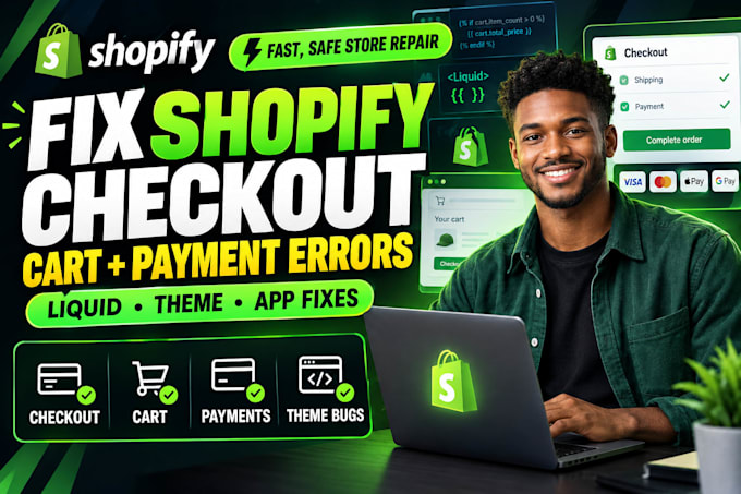 fix shopify checkout shopify payment gateway fix cart whop shopify theme update