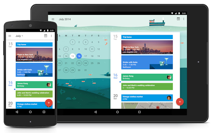 create an awesome android app with material design