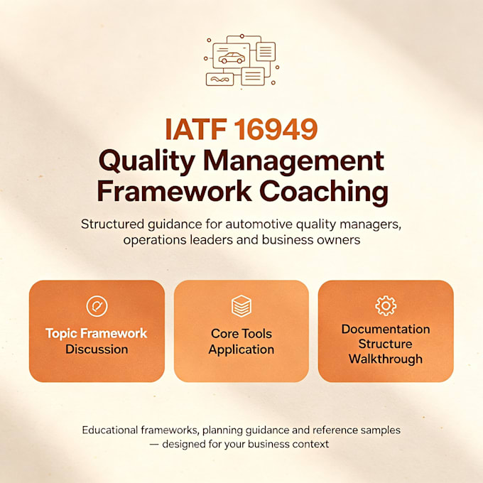 guide your iatf 16949 quality management framework