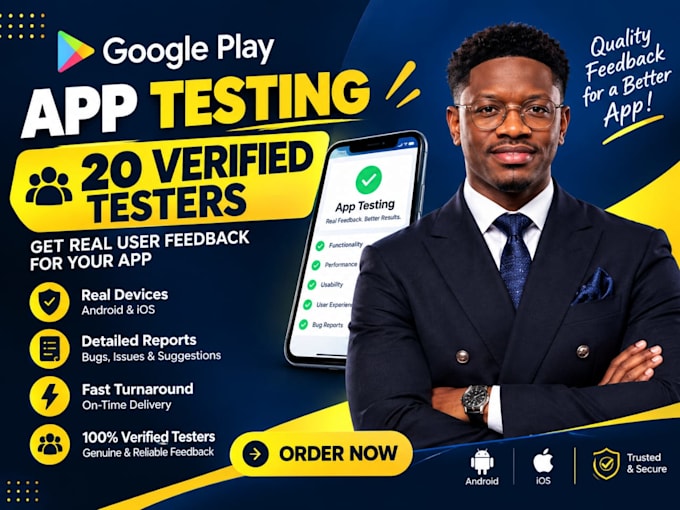 website testing, app testing, QA testing, usability testing and bug reporting