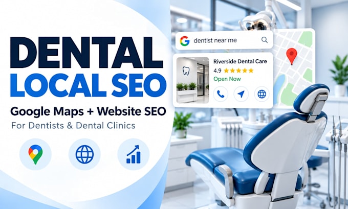 do dental local SEO for dentists and optimize google maps