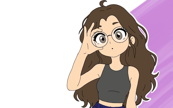 original character with unique style
