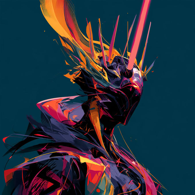 sci fi character illustration or sci fi character