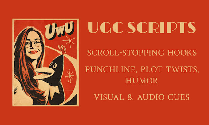write ugc video scripts for tiktok, instagram and meta ads