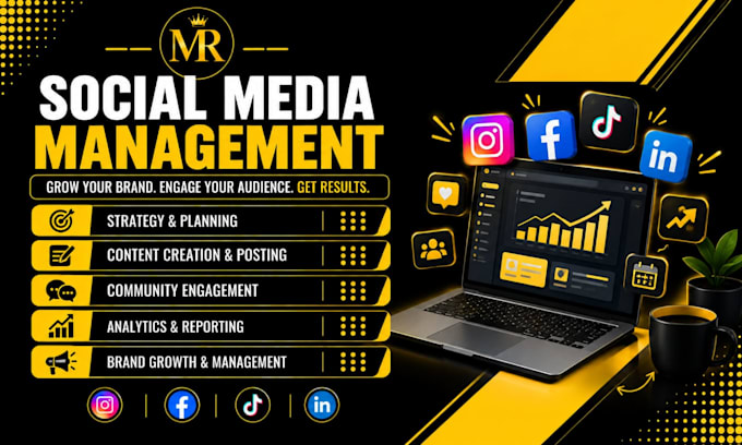 do social media management and competitive analysis