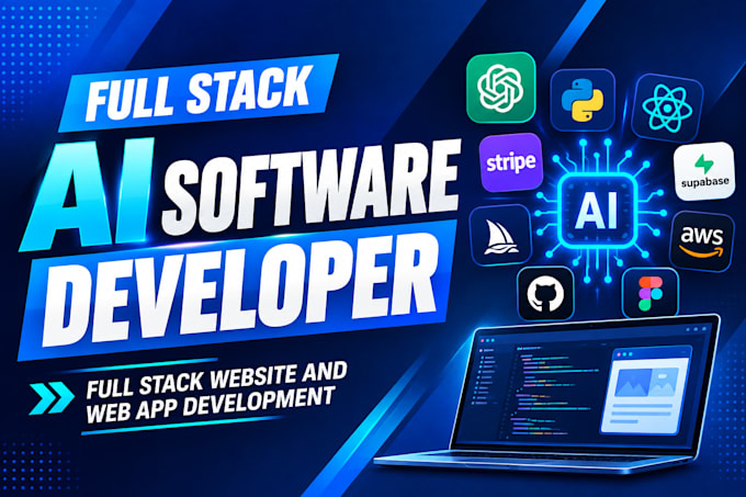 be ai software developer ai website development full stack website ai agent