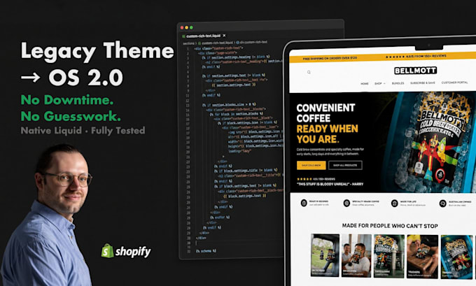 migrate and modernize your shopify store to online store 20