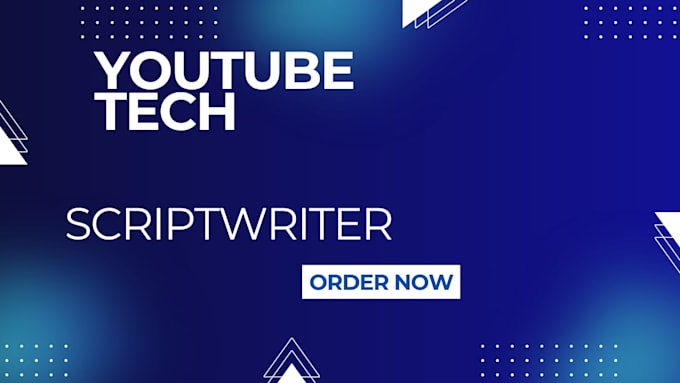 write engaging youtube scripts for technology and gadget channels