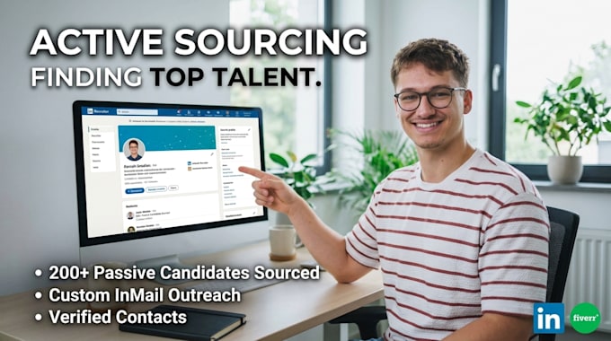 actively source top talent and passive candidates