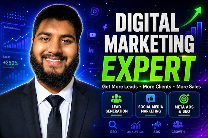 create paid ad campaigns focused on lead generation