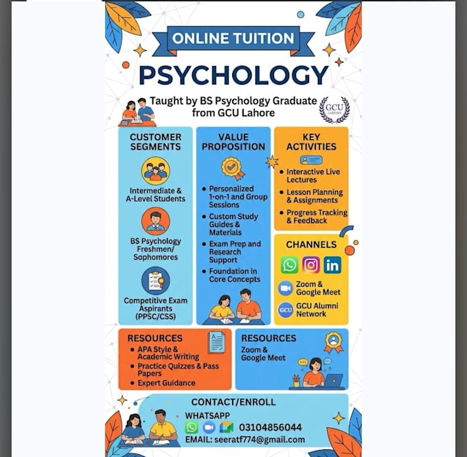teach psychology lesson online