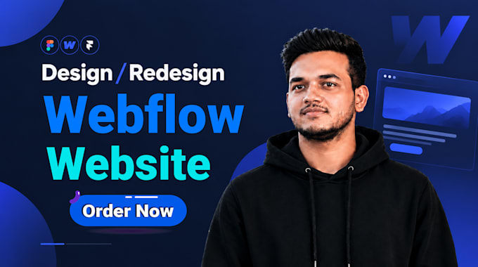 develop a modern webflow website for your business