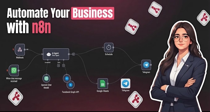 create custom n8n workflow automation and webhook integrations