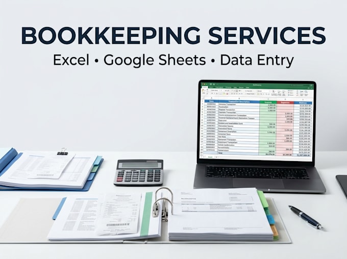 do accurate bookkeeping and organize your data in excel