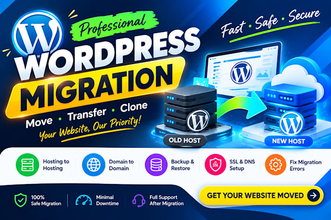 safely migrate your wordpress website to a new host