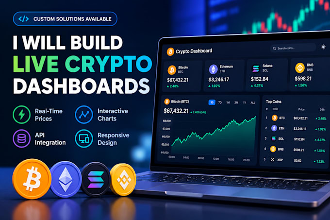 build live crypto dashboards