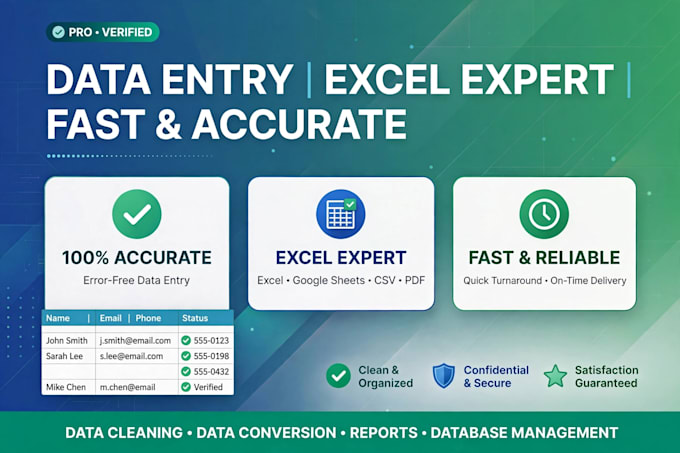 do data entry hospital sheet