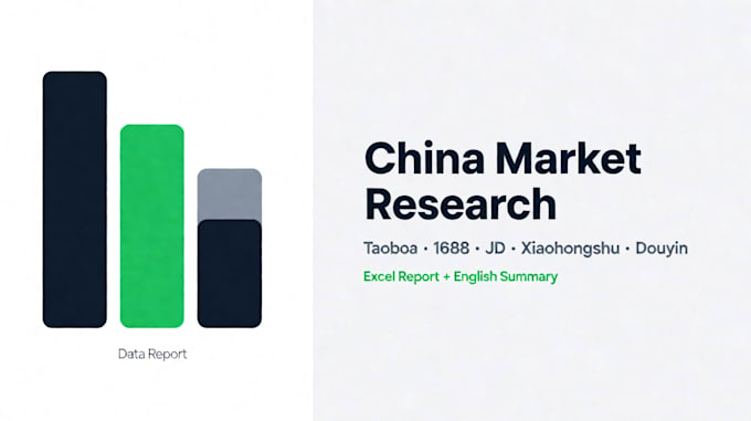 china market research and competitor analysis