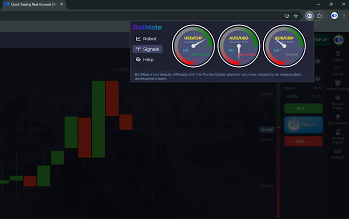 setup ai pocket option, pocket option automated script, pocket option
