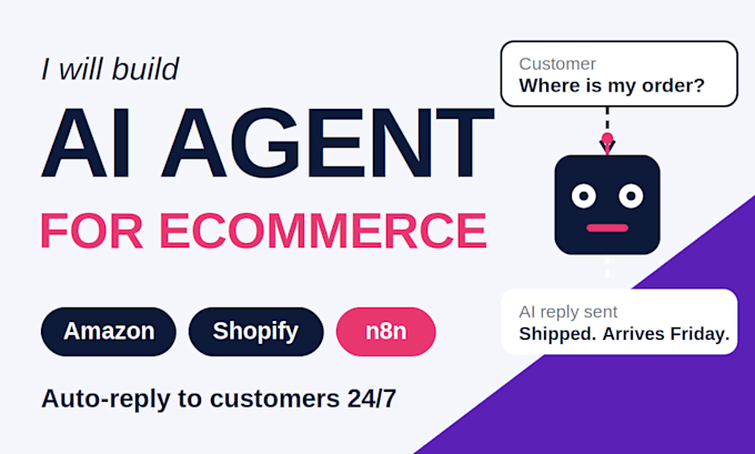 build ai agent and automation for amazon customer replies