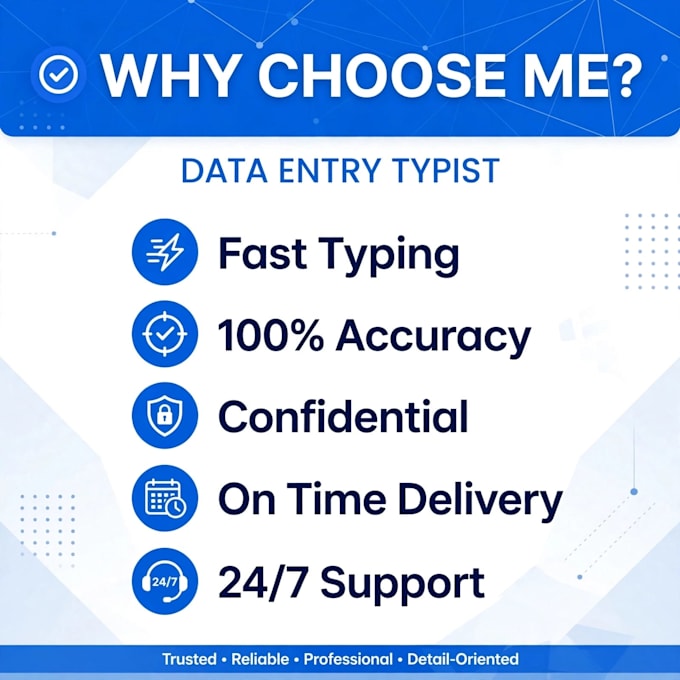 do medical data entry typing pdf to excel and handwriting typing
