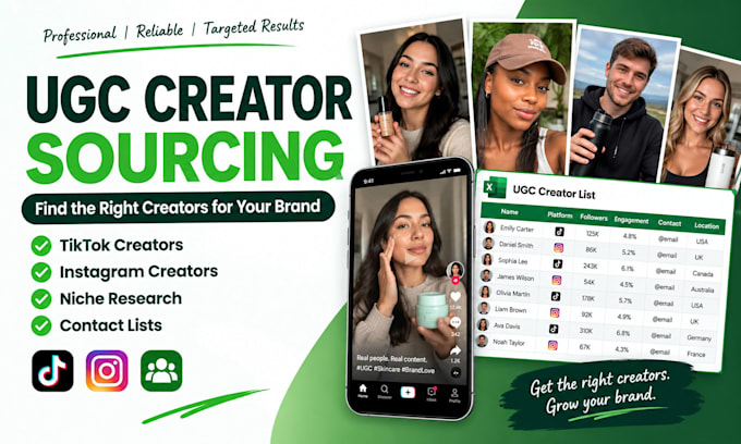 source ugc creators for your brand and products