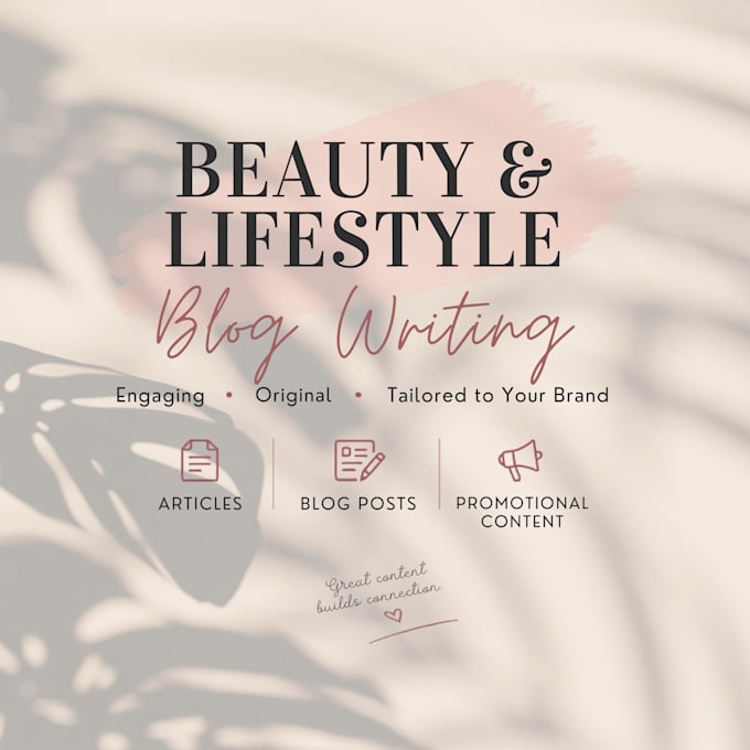 blog posts and articles for your website