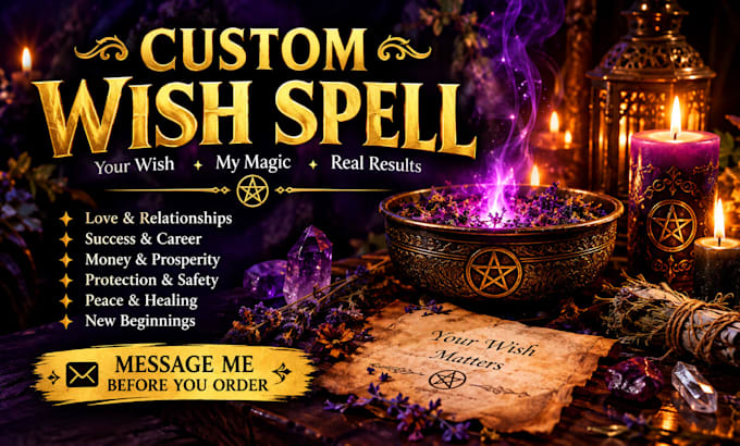cast custom wish spell