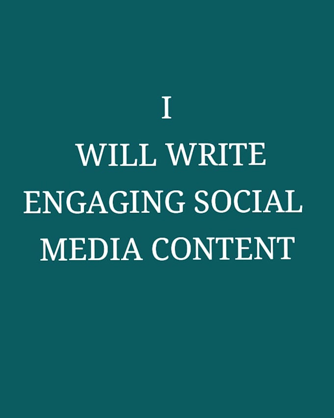 write engaging social media content