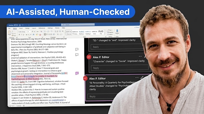 ai proofread your document with real tracked changes