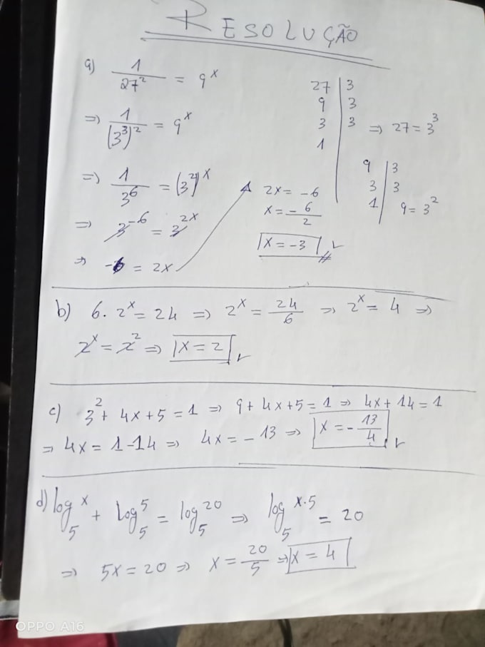 explicacoes de matematica fisica e quimica