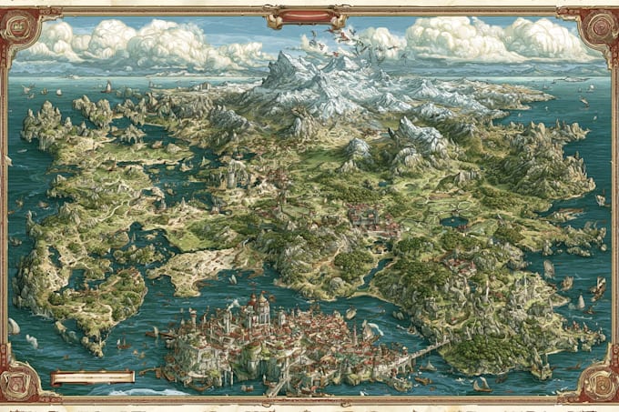 design map illustration drawing