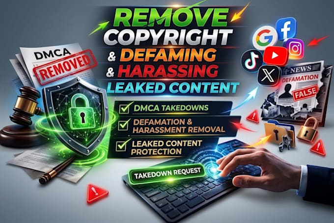 provide dmca takedown service