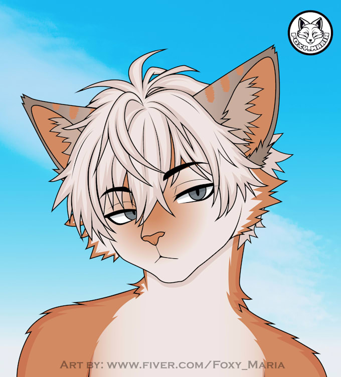 draw custom fursona art, character design, furry commissions