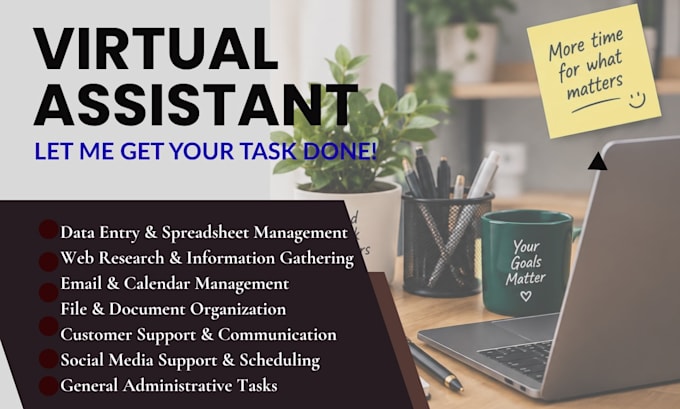 be personal executive virtual assistant admin support influencer outreach ghl va