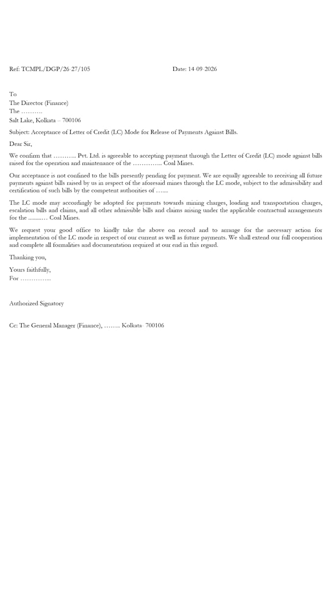 draft formal business letters, official documents