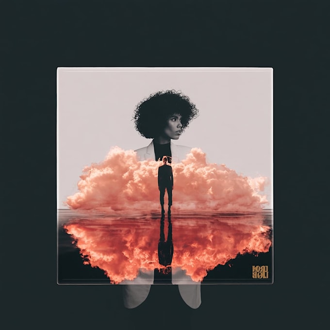 design a professional album cover