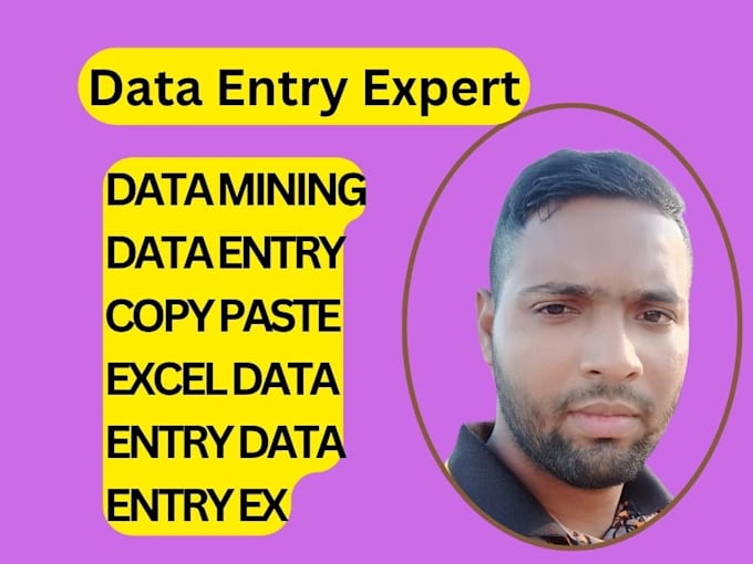 do accurate  data entry expert and  copy paste