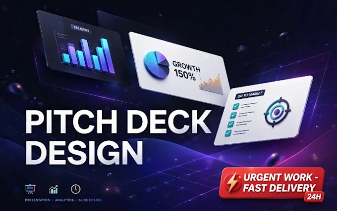professional powerpoint presentation and pitch deck