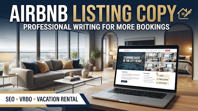 write SEO optimized airbnb and vacation rental descriptions
