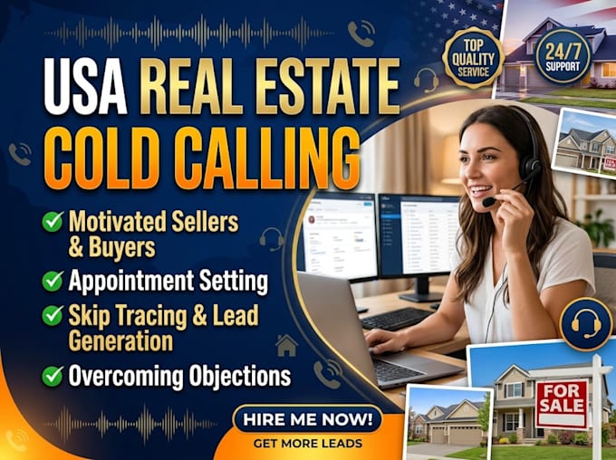 do USA real estate cold calling